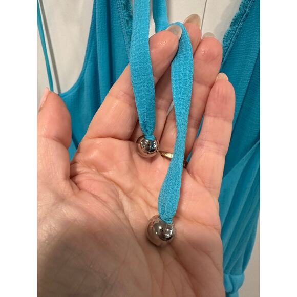 Ramy Brook Marla Open Back Halter Dress Size S - Picture 7 of 8